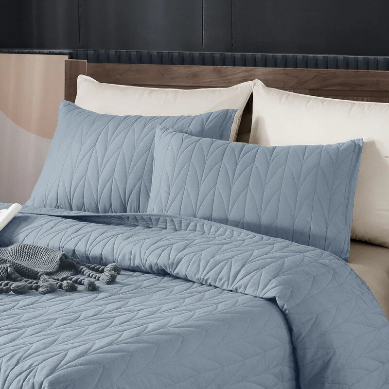 Wonderful Cotton Quilt Set 3 Piece Reversible