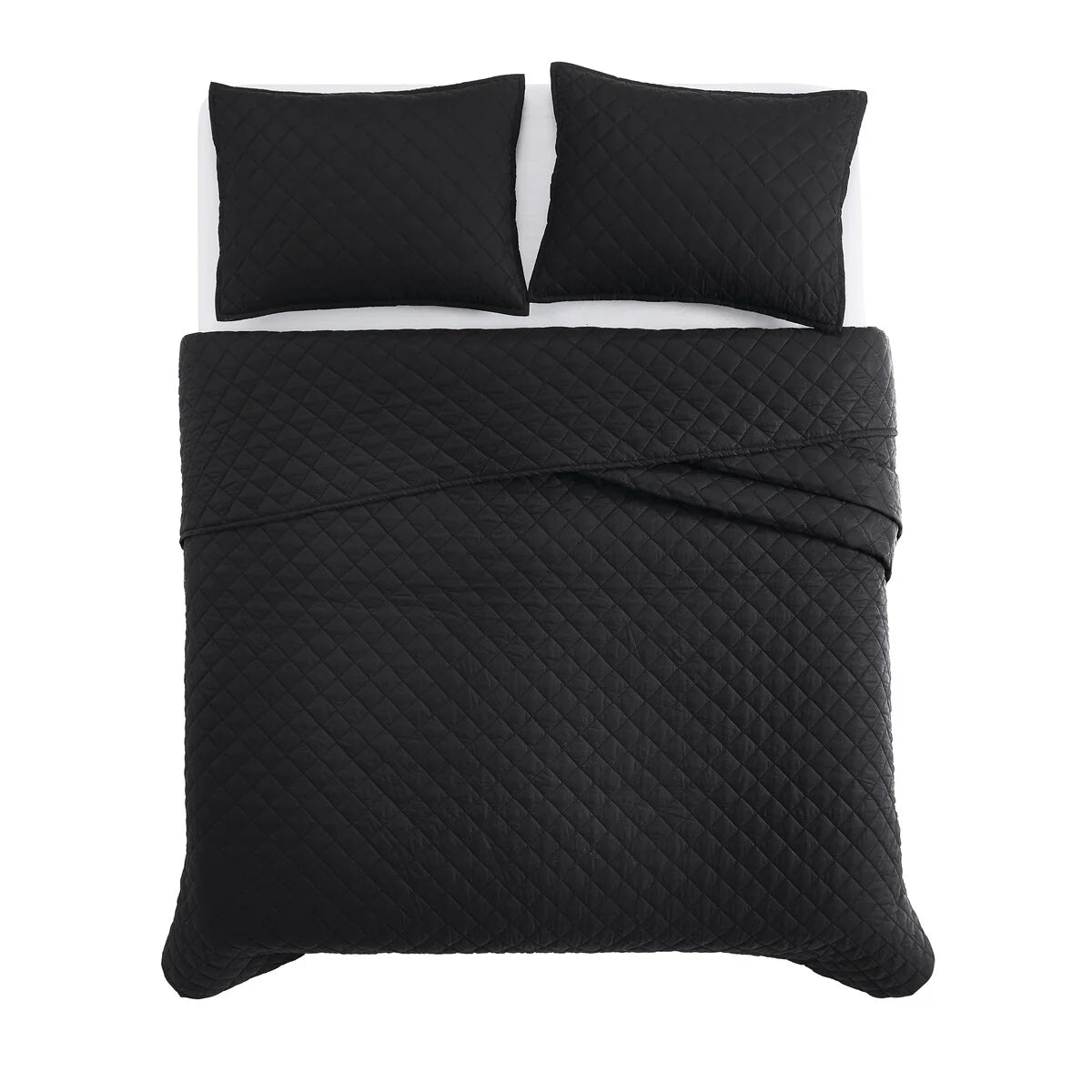 Cannon Solid Percale Quilt Set