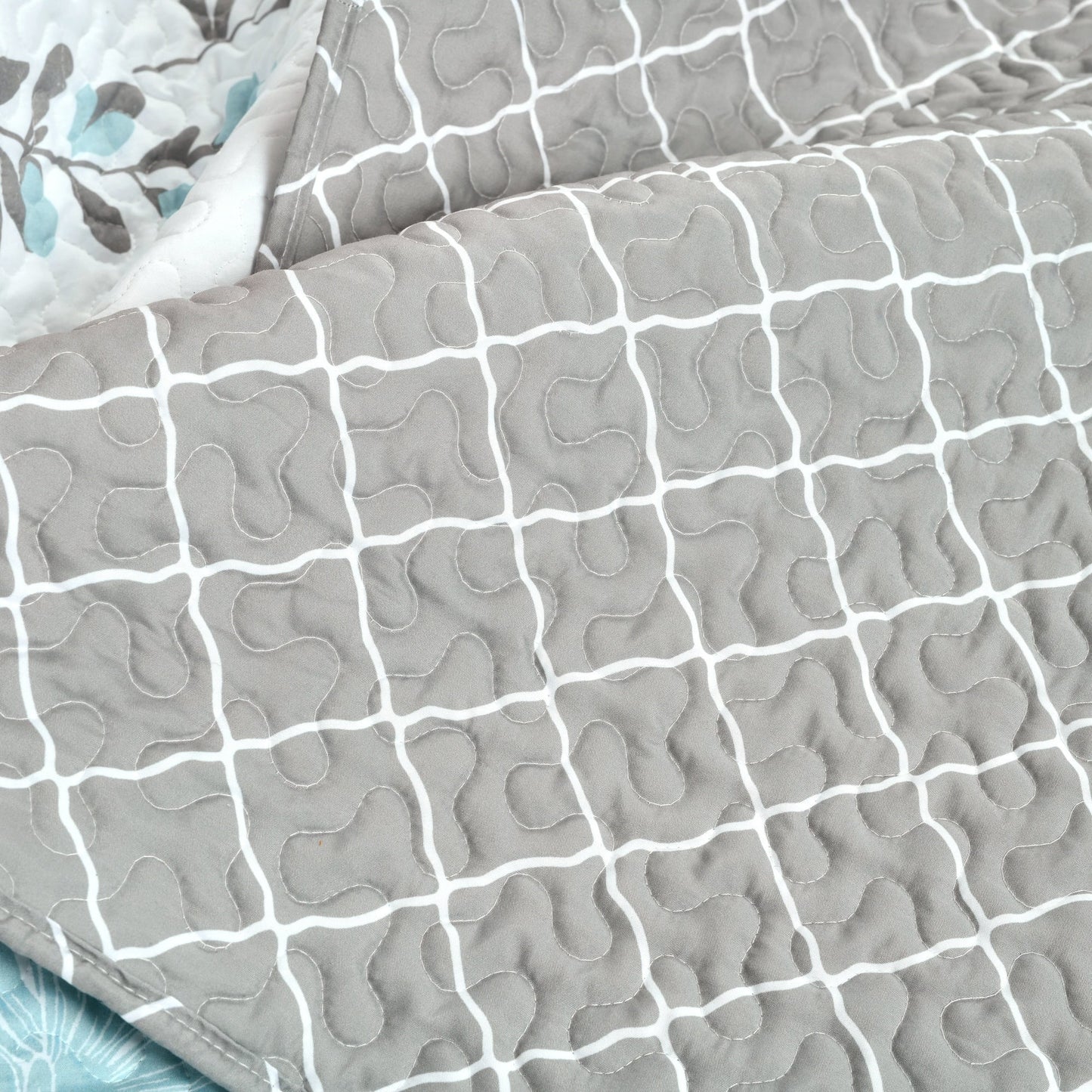 Lush Decor Copper Grove Patos Reversible 3-piece Quilt Set