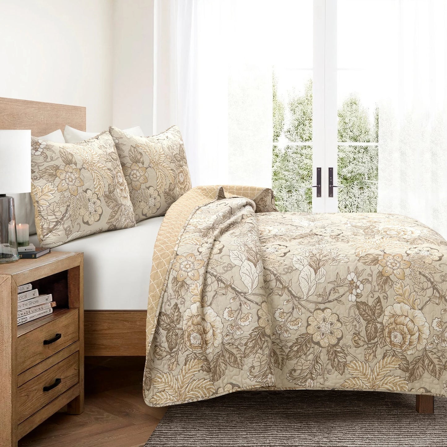 The Curated Nomad Chorro 3-piece Quilt Set