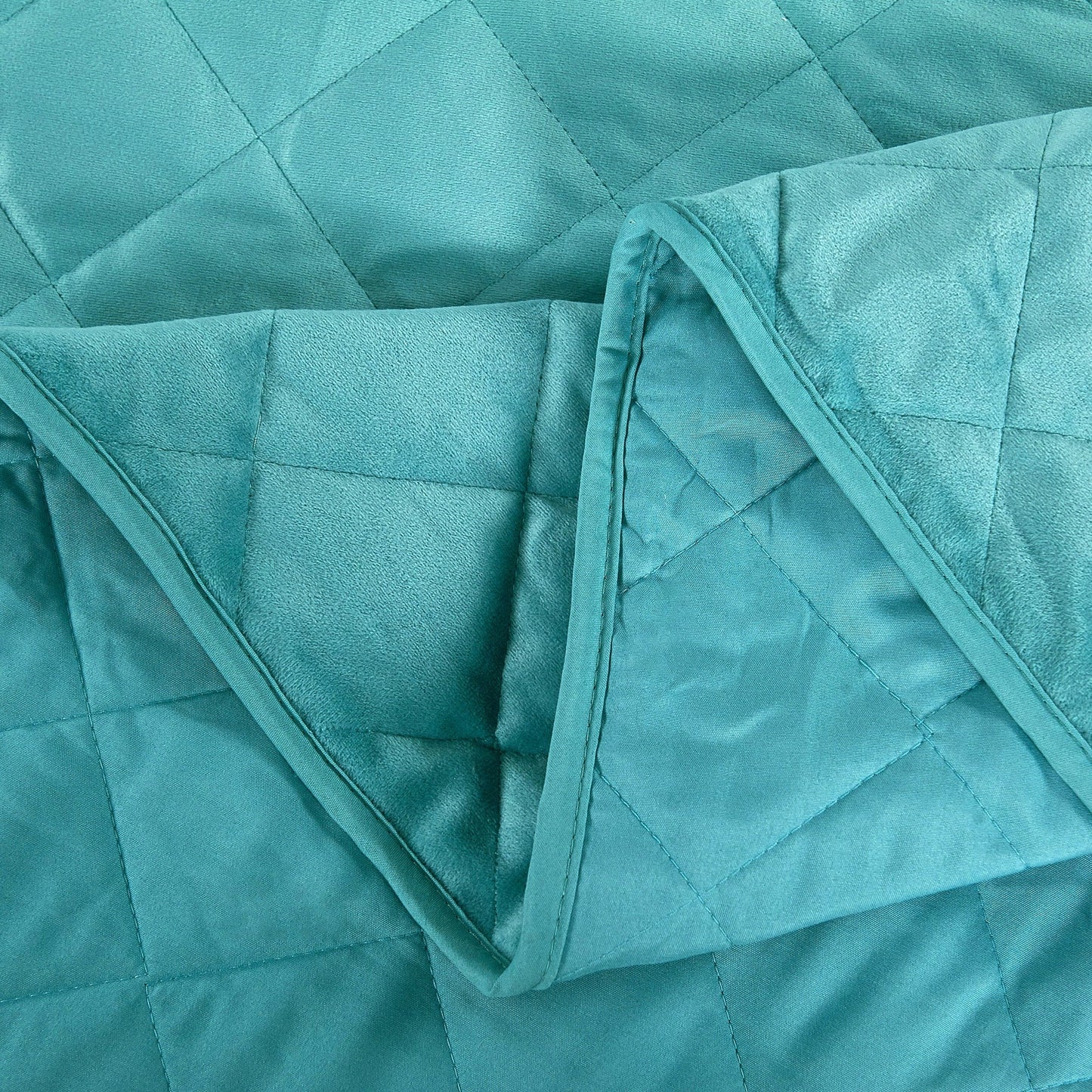 Serenta Velvet Quilts 5 Piece Ultra Soft Floor Touching Bedspread Set