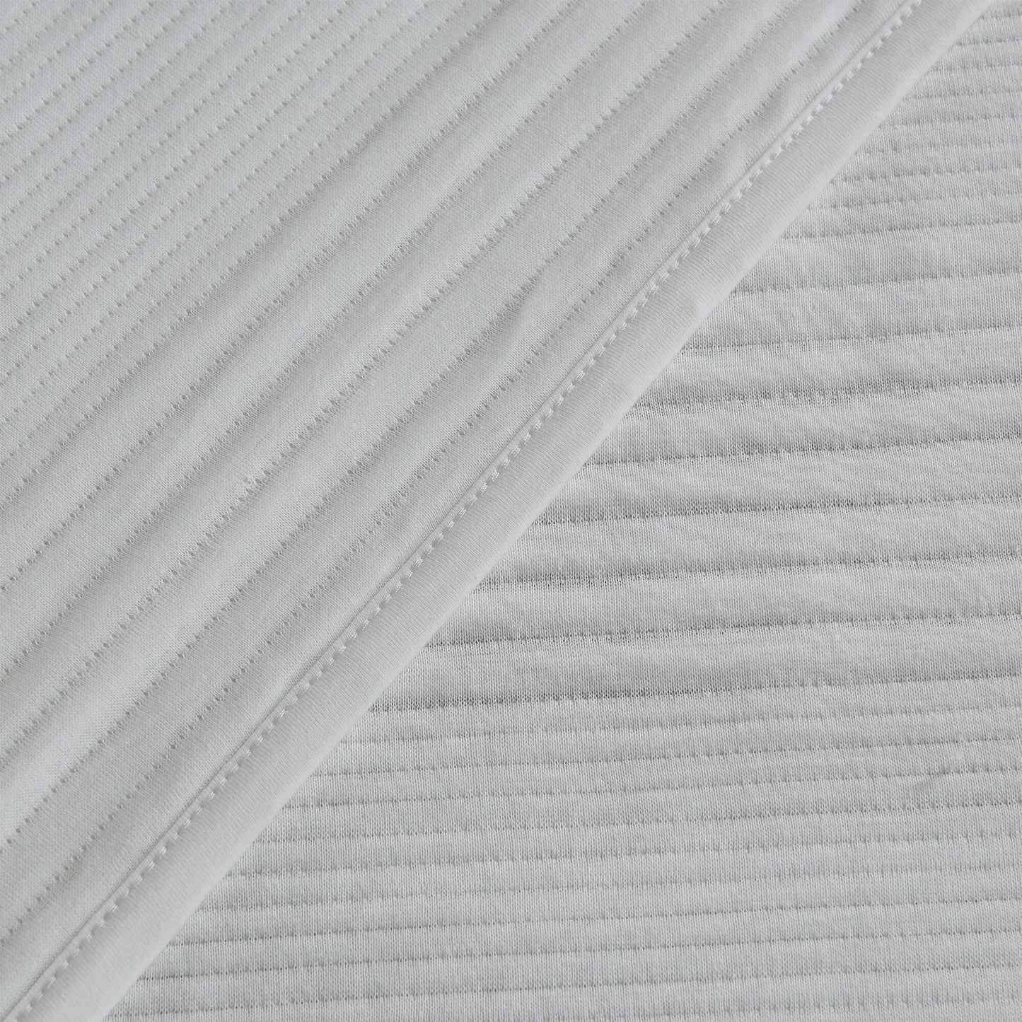 Linery & Co. Cotton Blend Jersey Knit Channel Stitch Quilt Set