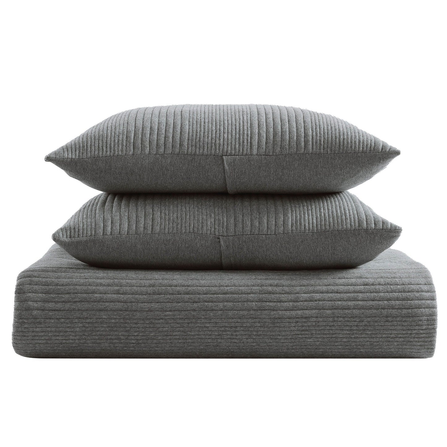 Brielle Home Atlas Jersey Channel Stitch Quilt Set