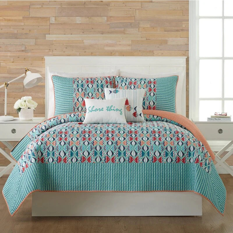 Go Fish 100% Cotton Quilt