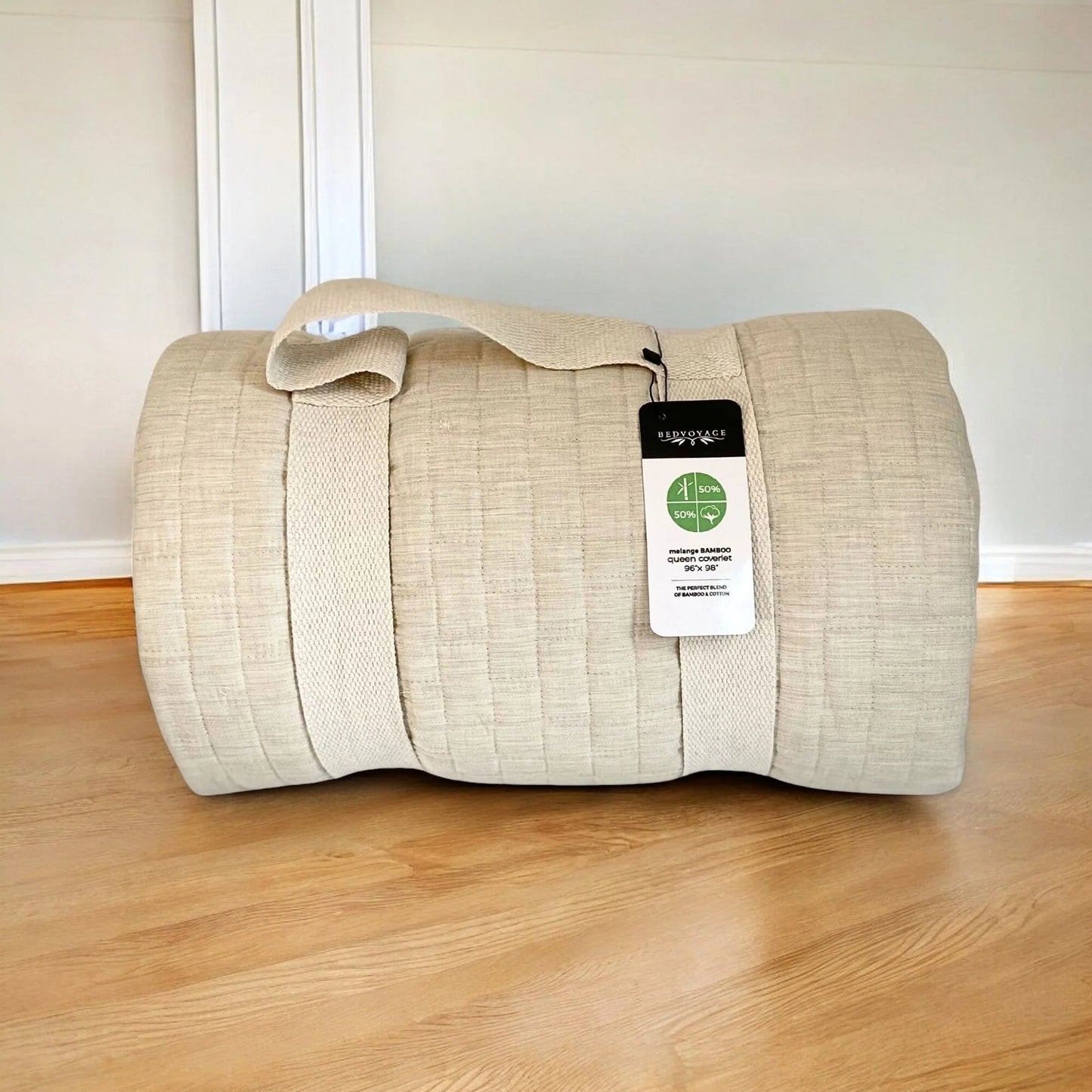 BedVoyage Melange viscose from Bamboo Quilted Coverlet BedSpread