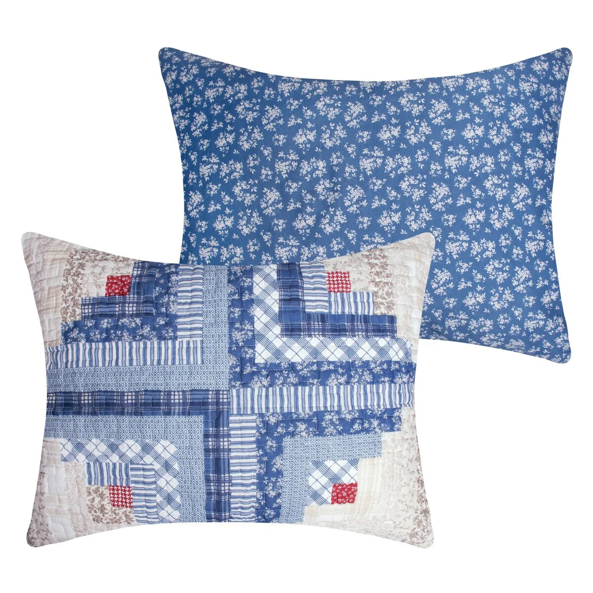 Greenland Home Finely Stitched Cottage Cabin Traditional Quilt Set