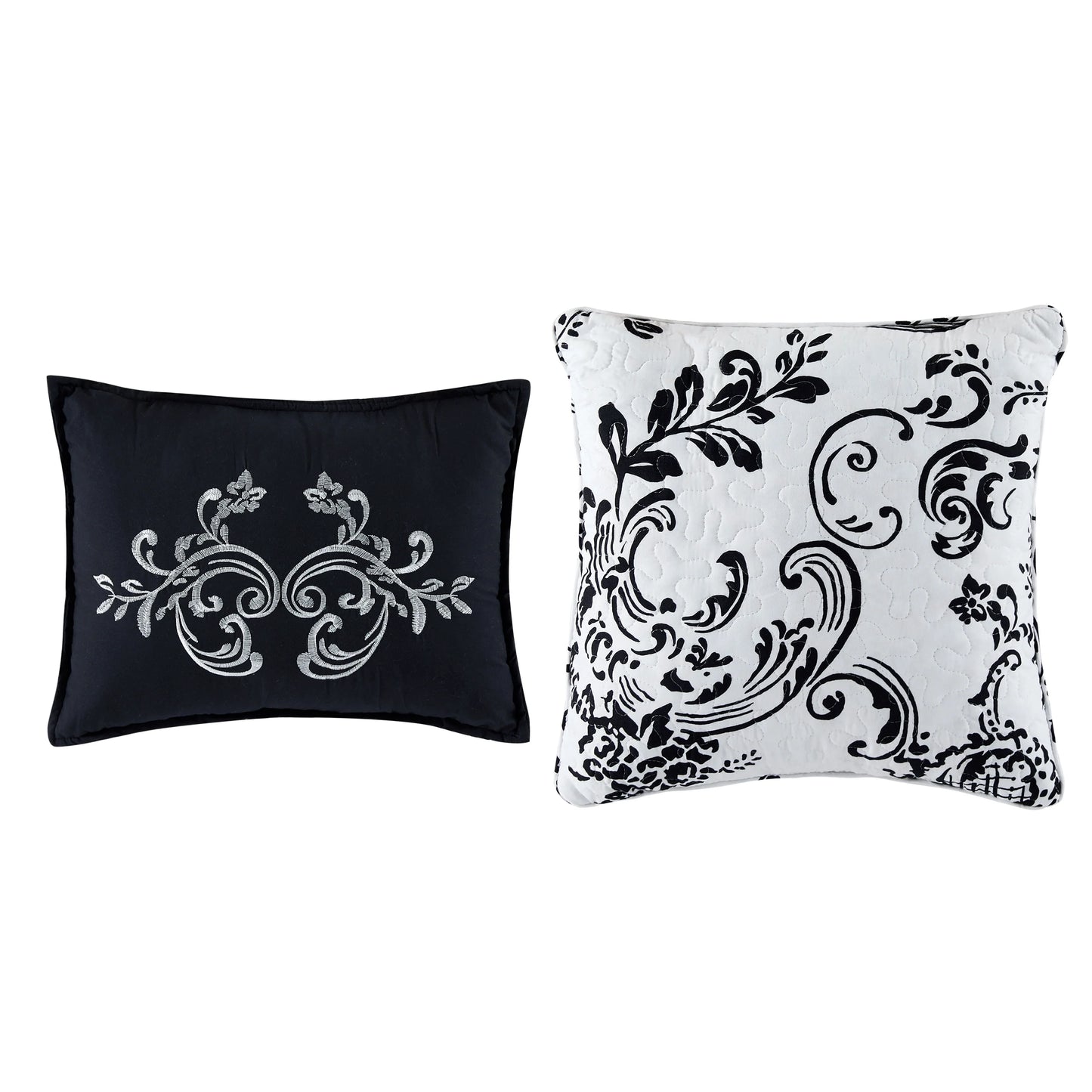 Serenta 5 Piece Printed Microfiber LA Boheme Quilt Set