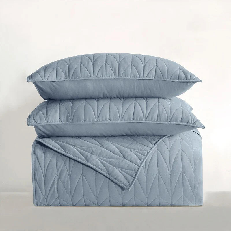 Wonderful Cotton Quilt Set 3 Piece Reversible