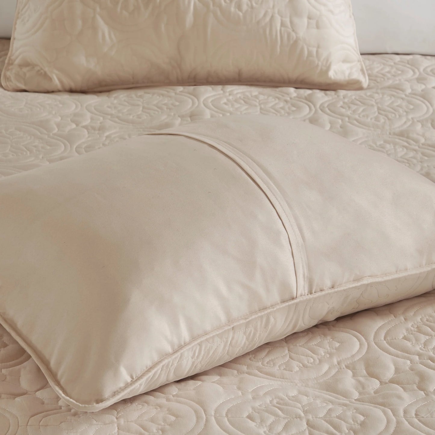510 Design Hayley Oversized Solid Texture 3 Piece Reversible Bedspread Set