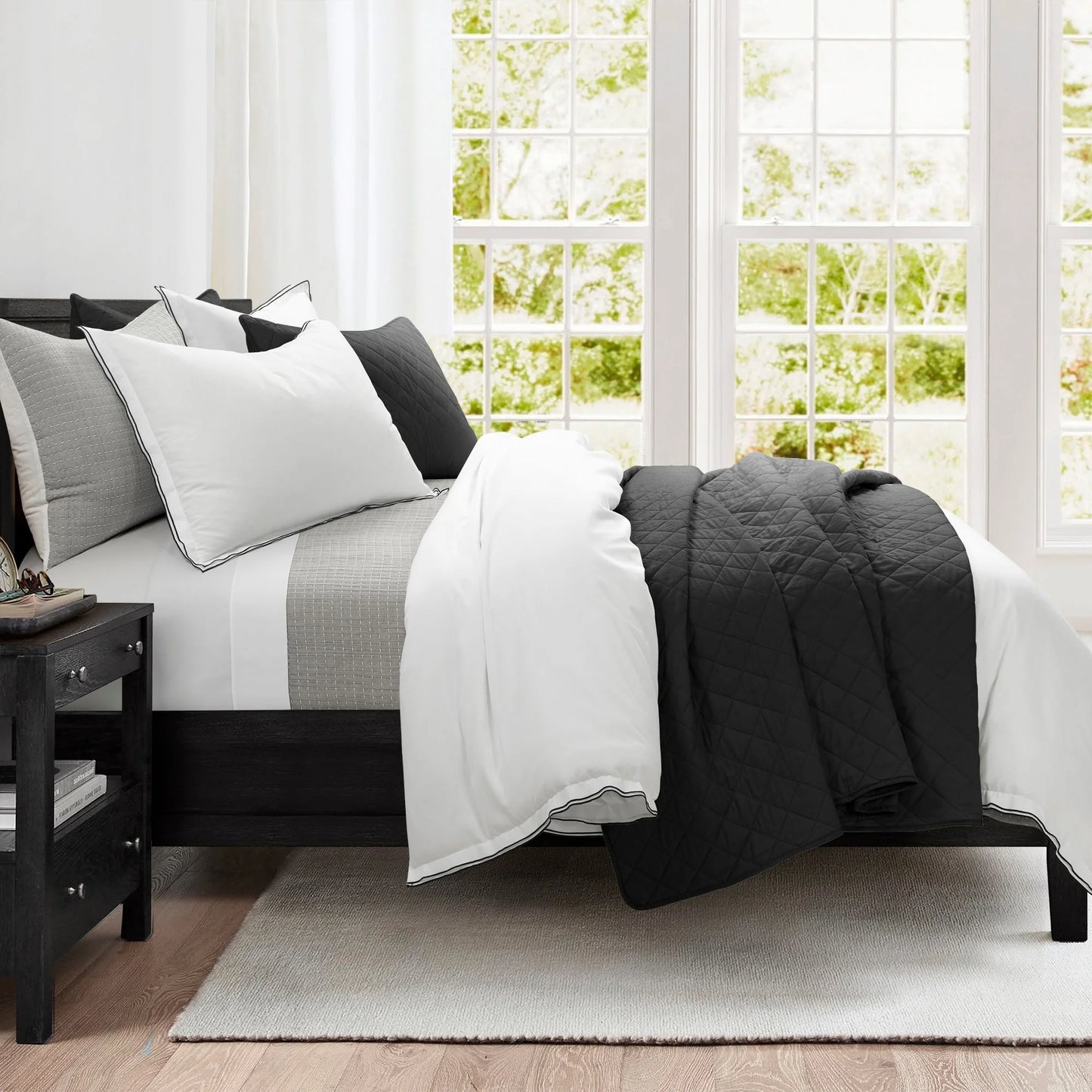 Copper Grove Balm Diamond Oversized Cotton 3-piece Quilt Set