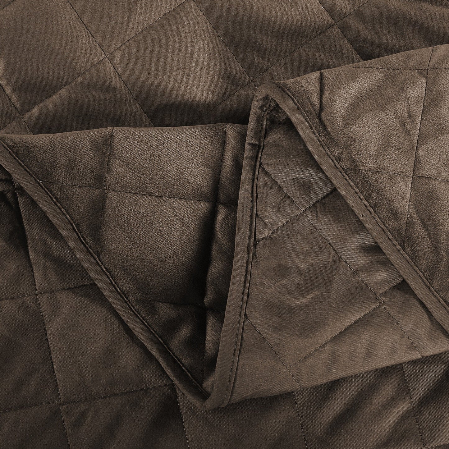 Serenta Velvet Quilts 5 Piece Ultra Soft Floor Touching Bedspread Set