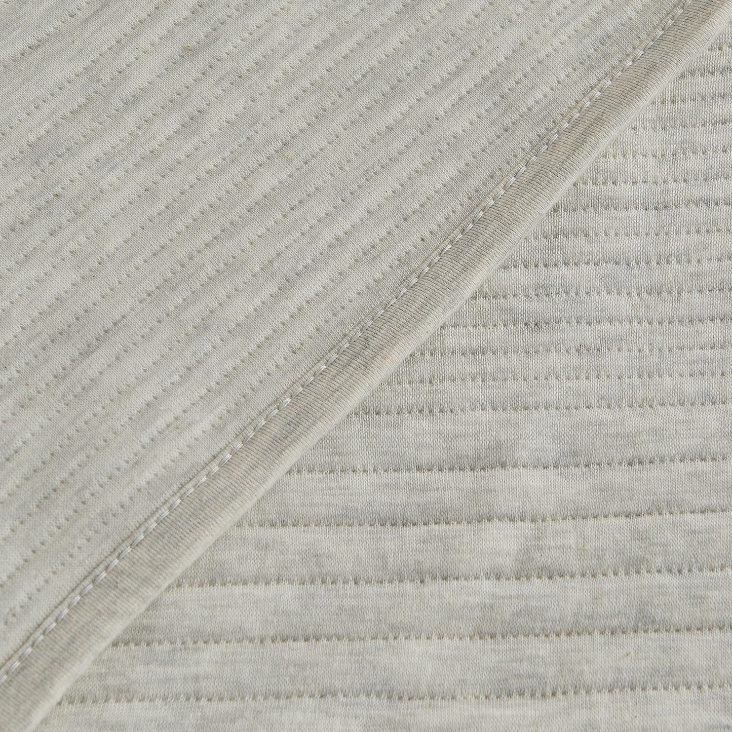 Linery & Co. Cotton Blend Jersey Knit Channel Stitch Quilt Set