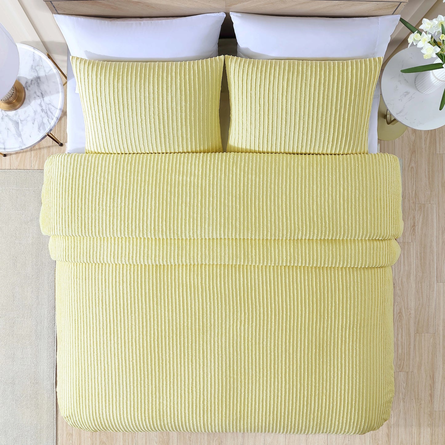Channel Chenille Bedspread