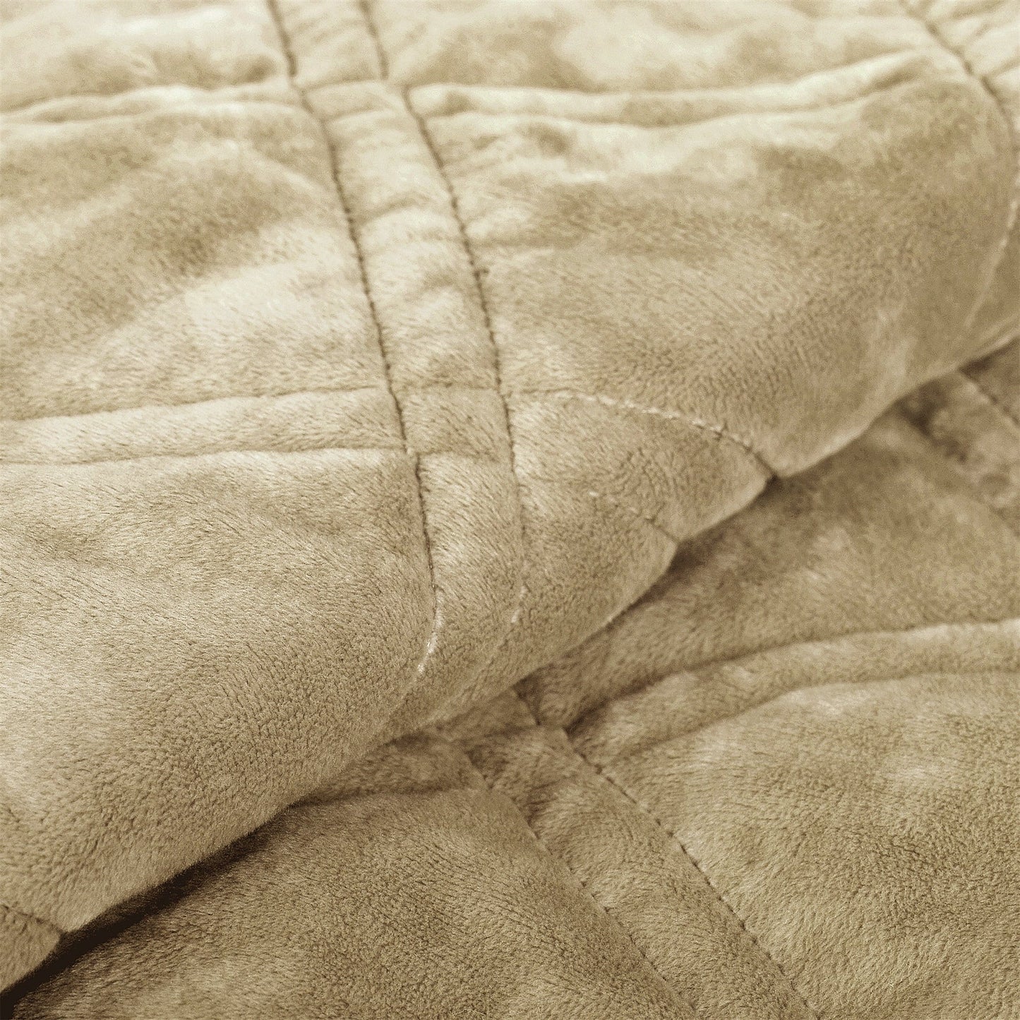 Serenta Supersoft Microplush Quilted 4 Pieces Bedspread Coverlet Set