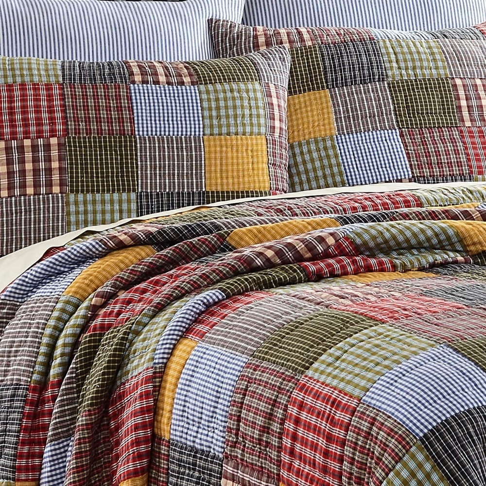 Cottage Home Reversible Cotton 3-piece Quilt Set