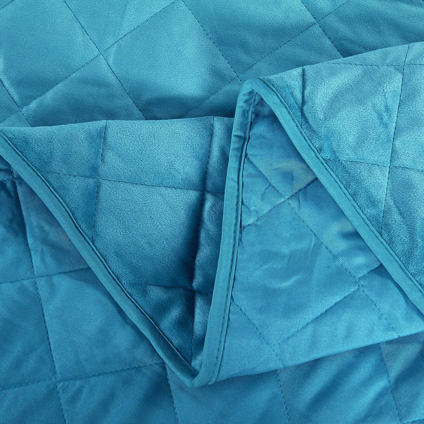 Serenta Velvet Quilts 5 Piece Ultra Soft Floor Touching Bedspread Set