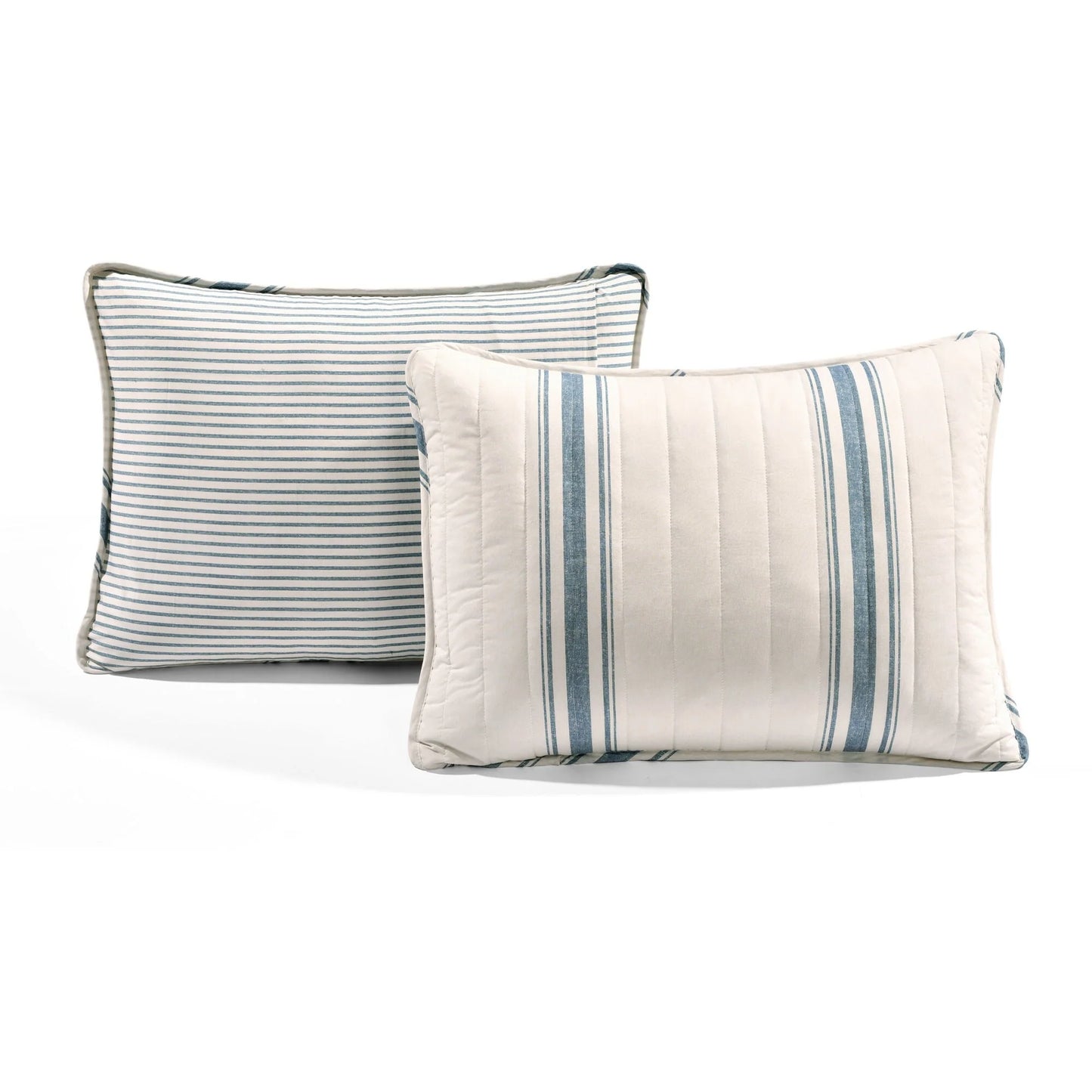 Lush Decor Farmhouse Stripe 3 Piece Quilt Set