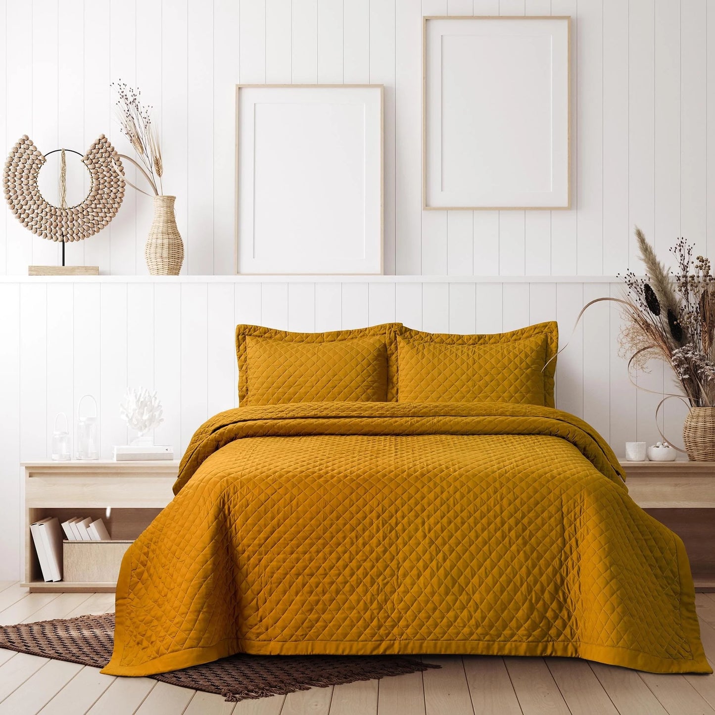 Brisbane Solid Oversized Quilt Set