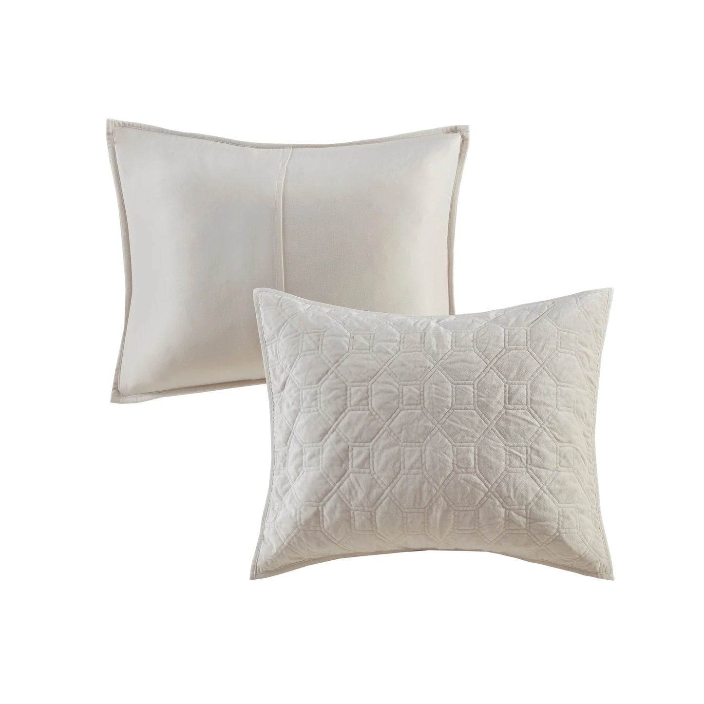 Madison Park Emery 3 Piece Velvet Quilt Set