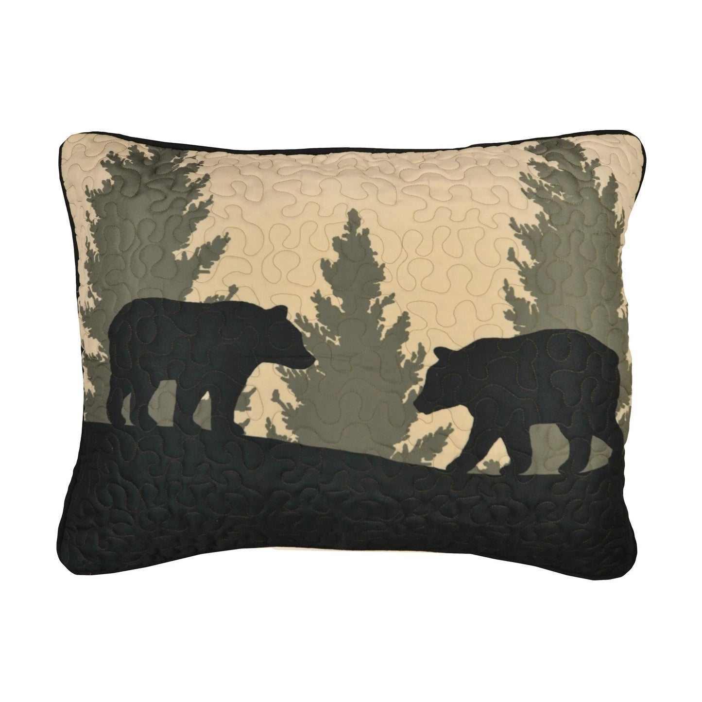 Donna Sharp Bear Walk Plaid Quilt or Sham