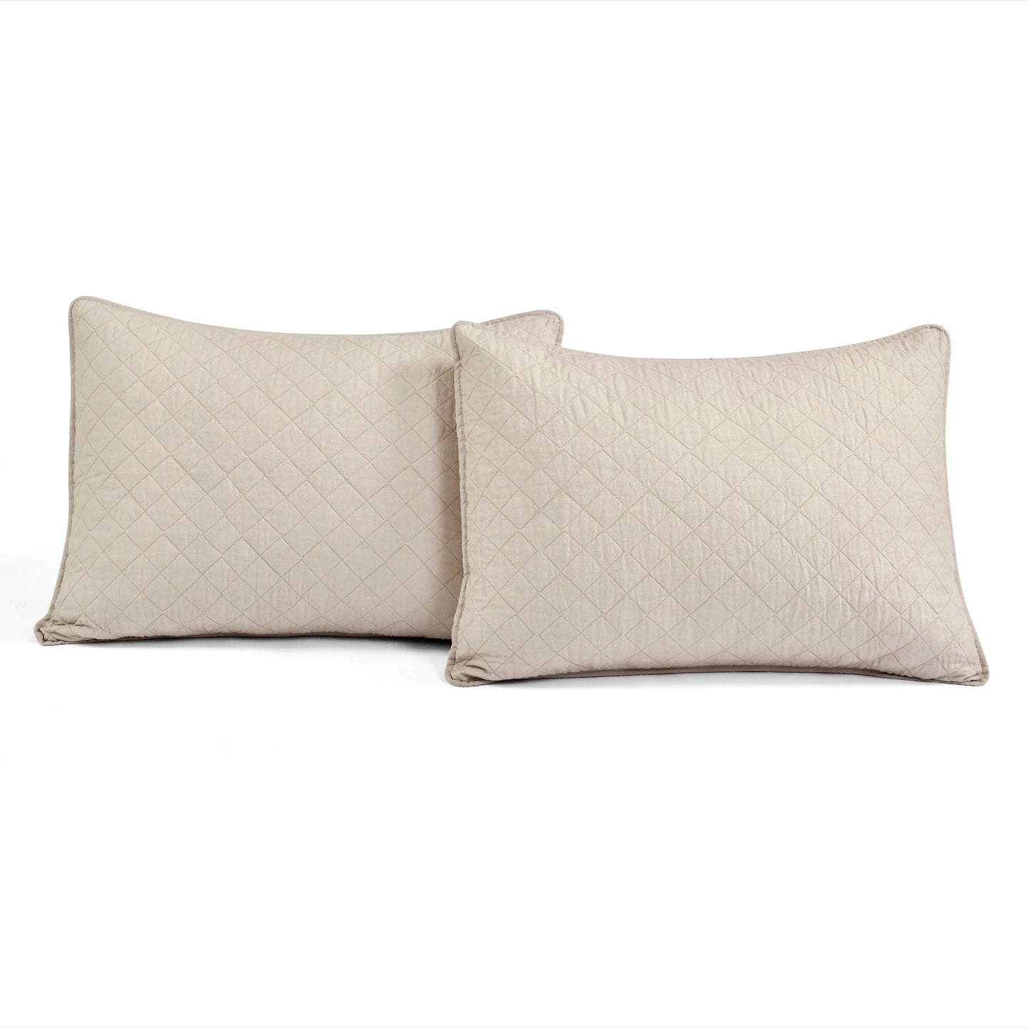 Copper Grove Balm Diamond Oversized Cotton 3-piece Quilt Set