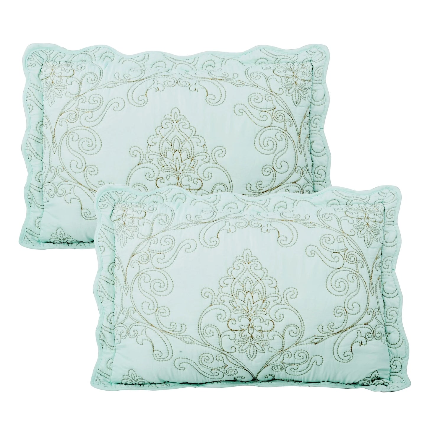 Serenta Damask Oversized 4-piece Bedspread Set