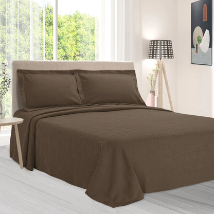 Superior Paisley Cotton Decorative Bedspread Set