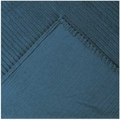 Better Trends Chenille Bedspread Set w/Sham 100% Cotton Soft Lightweight All-Season Fluffy & Cozy Bedding Set Jullian Collection