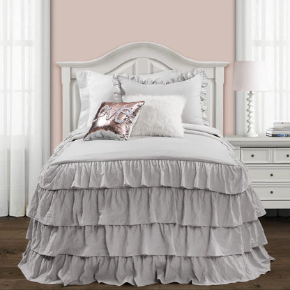 The Gray Barn Molly Mae Ruffle Skirt Bedspread Set