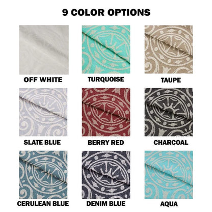 Superior Cotton Blend Oversized Classic Medallion Bedspread Set