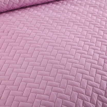 Ultrasonic Reversible 3-Piece Quilt Set with Pillow Shams