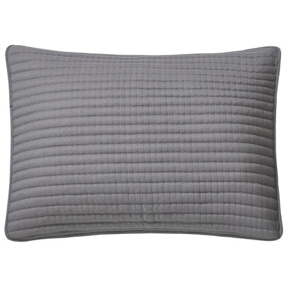 Nanshing Cassidy 7 Piece Solid Color Waffle Quilt Set