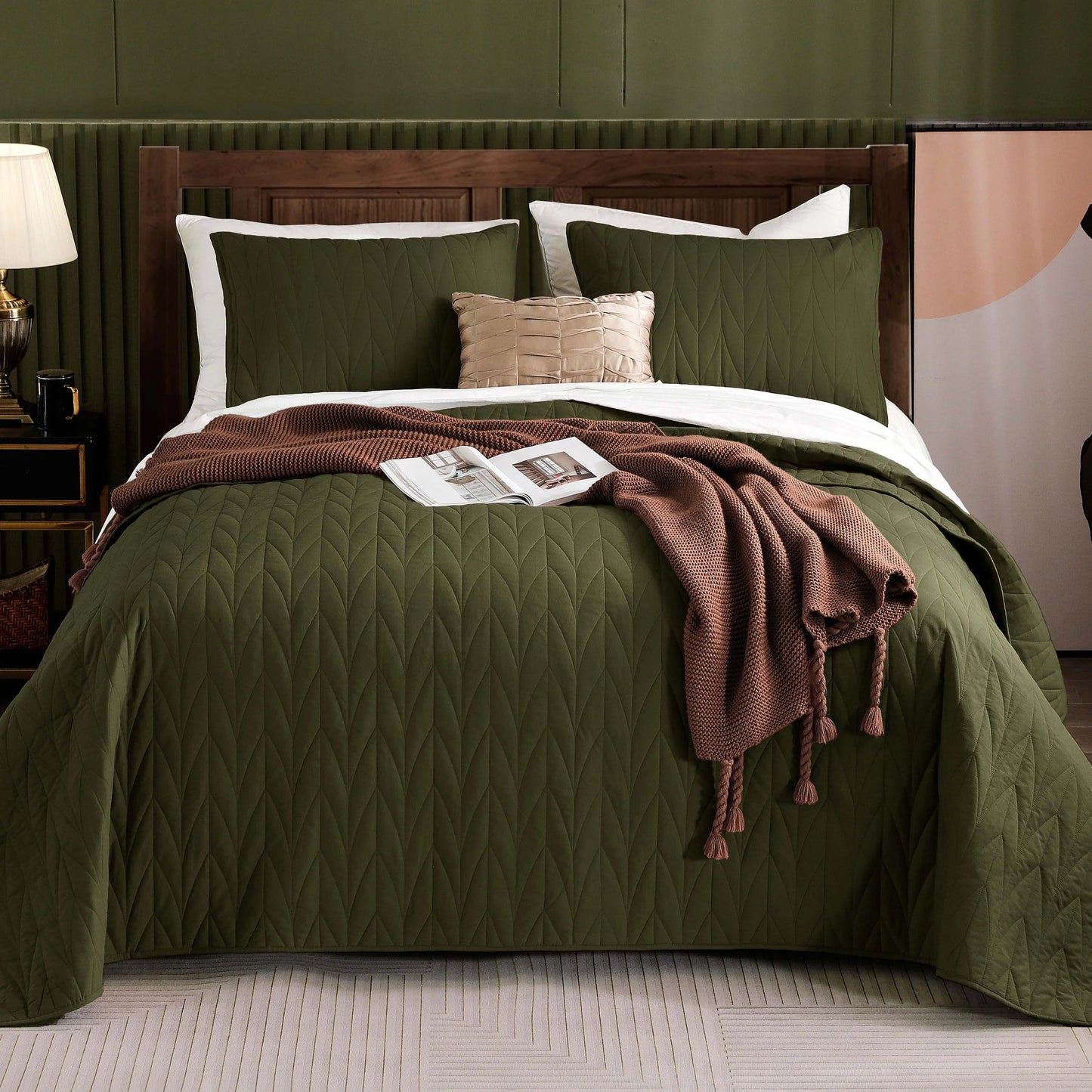 Wonderful Cotton Quilt Set 3 Piece Reversible