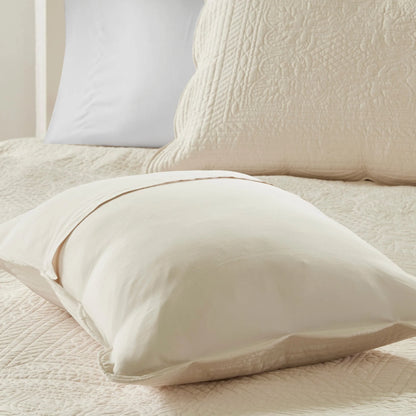 Madison Park Marino 3 Piece Reversible Scalloped Edge Quilt Set