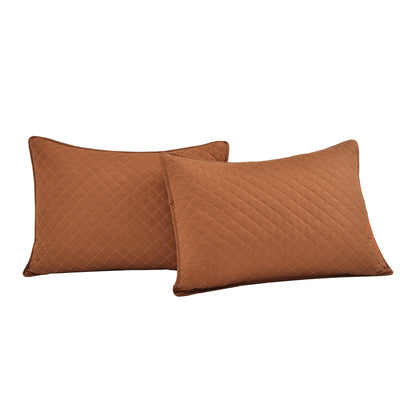 Copper Grove Balm Diamond Oversized Cotton 3-piece Quilt Set