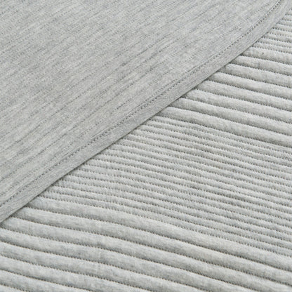 Linery & Co. Cotton Blend Jersey Knit Channel Stitch Quilt Set