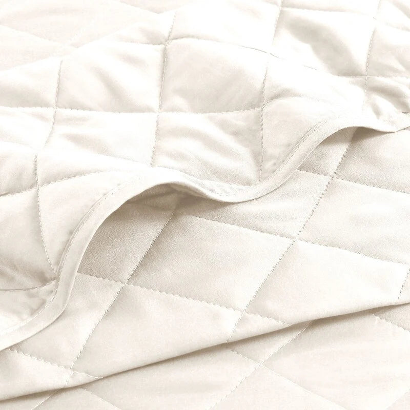 Modern Ultra Soft Microfiber Traditional Diamond Quilting Coverlet Quilt Set
