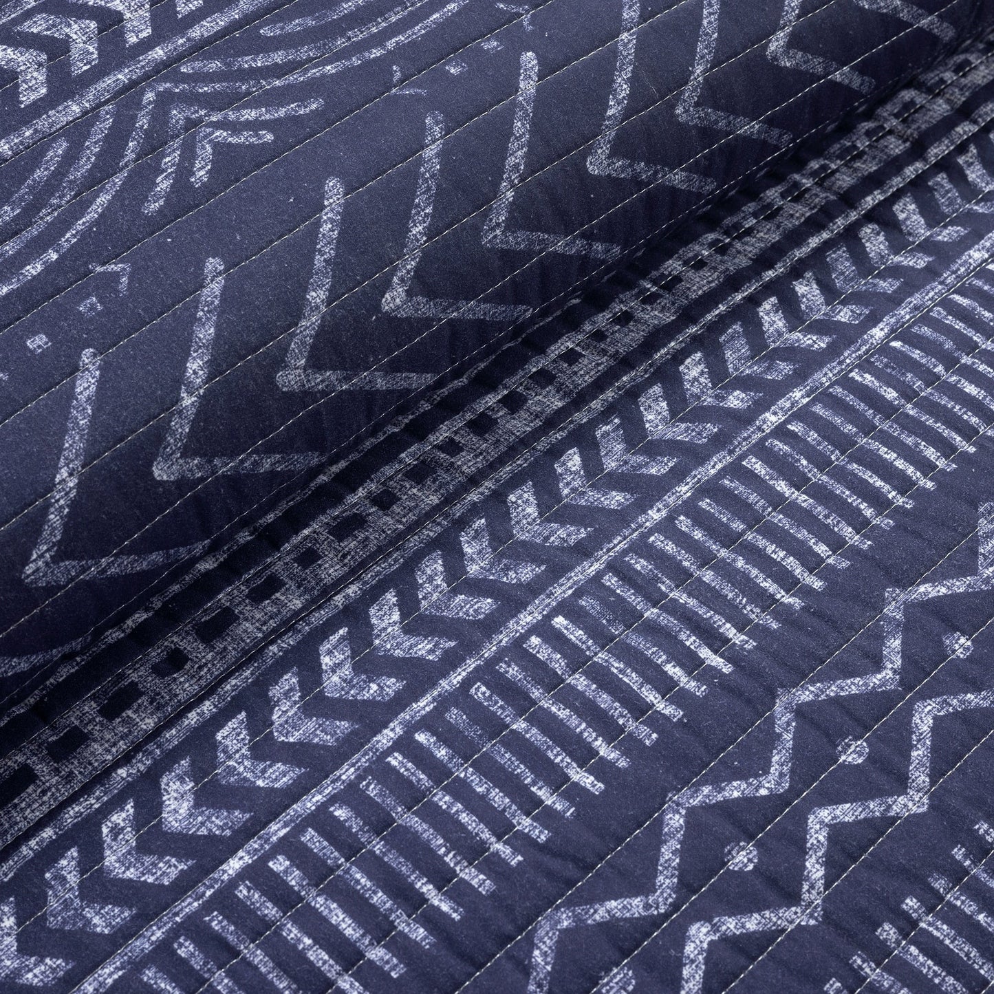 Lush Decor Hygge Geometric Pattern 3-piece Quilt Set