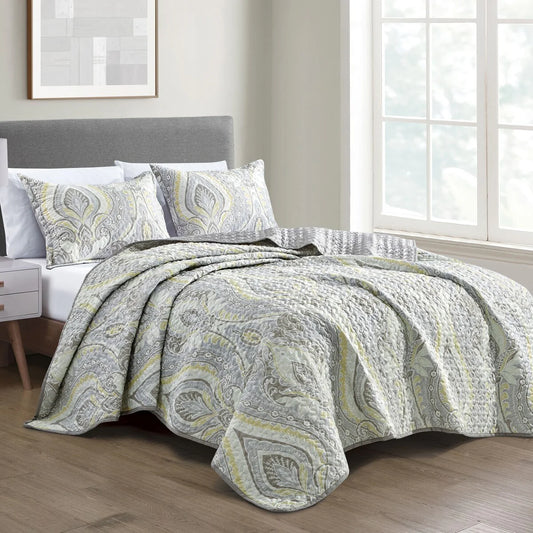 DEIANIRA 3 Piece Bedspread set