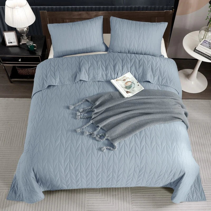 Wonderful Cotton Quilt Set 3 Piece Reversible