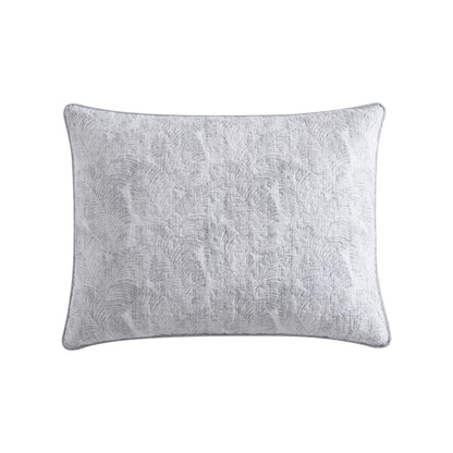 Tommy Bahama Distressed Water Leaves Cotton Reversible Quilt Set