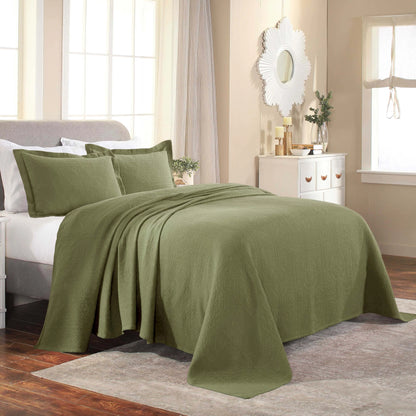 Superior Fleur De Lis Cotton Decorative Bedspread Set