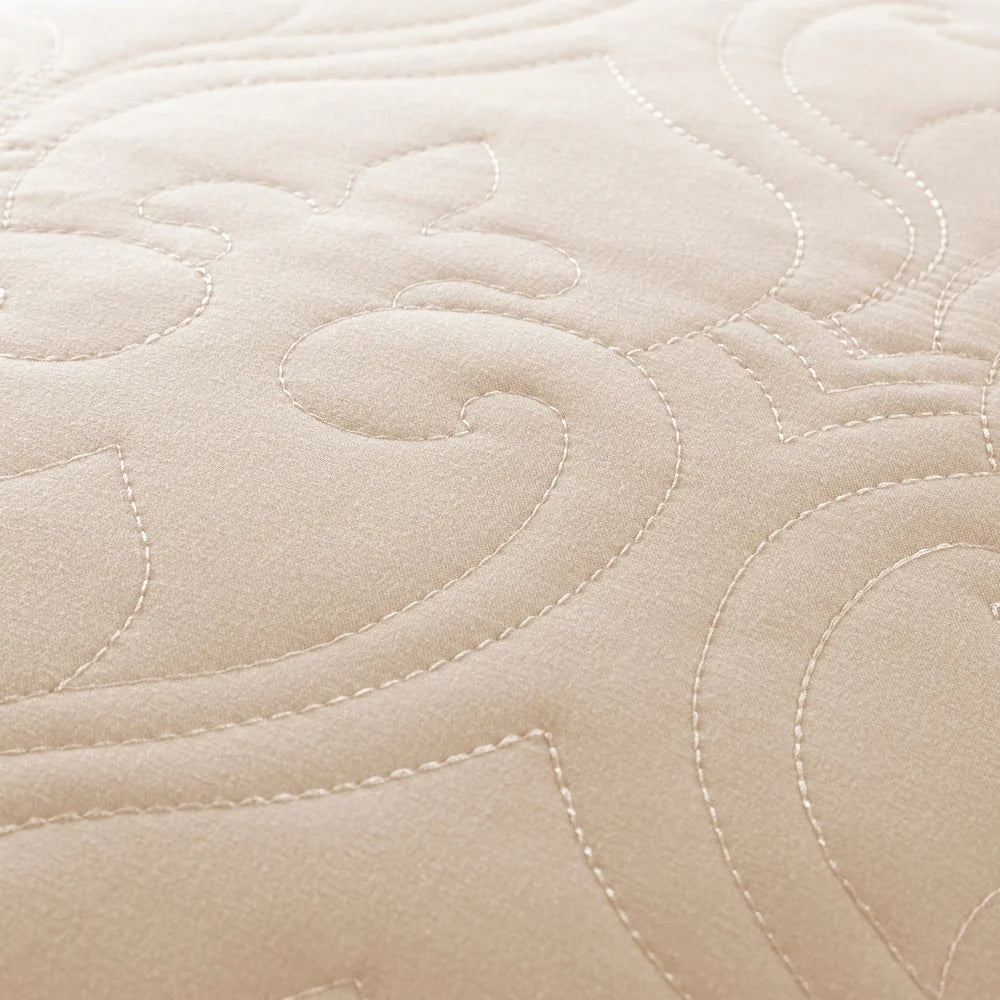 Becky Cameron Luxury Damask Quilted Coverlet Set