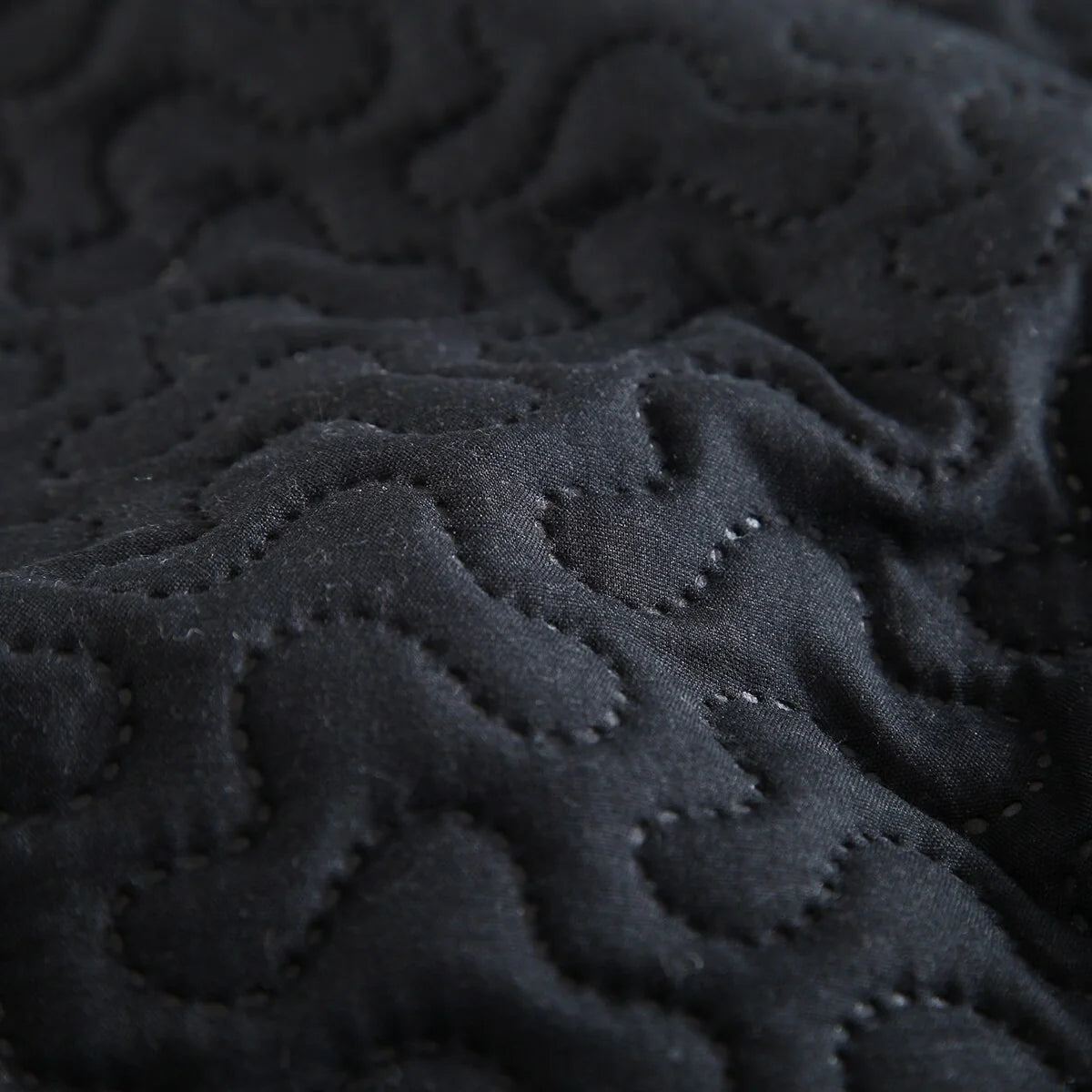 3-piece Fashionable Solid Embossed Quilt Set Bedspread Cover