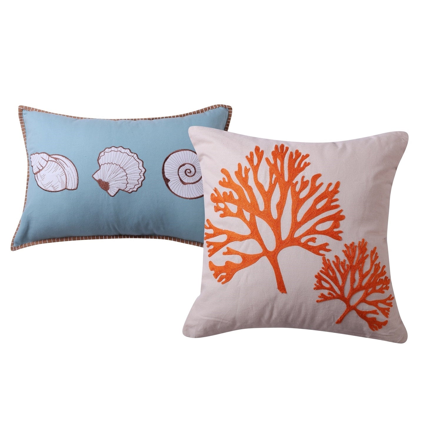 Greenland Home Fashions Maui Cotton Quilt Set with Embroideries