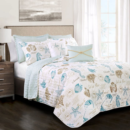 Lush Decor Harbor Life 7-piece Quilt Set