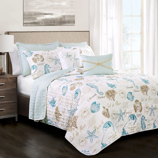 Lush Decor Harbor Life 7-piece Quilt Set