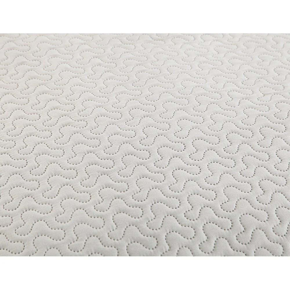 3-piece Fashionable Solid Embossed Quilt Set Bedspread Cover
