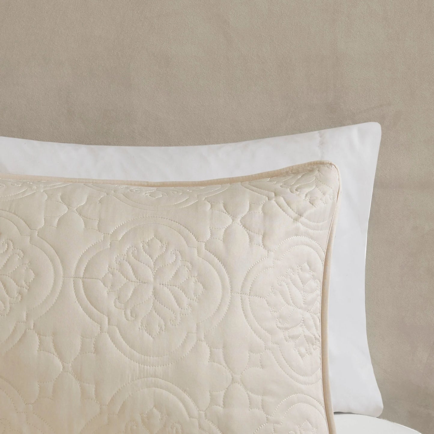 510 Design Hayley Oversized Solid Texture 3 Piece Reversible Bedspread Set