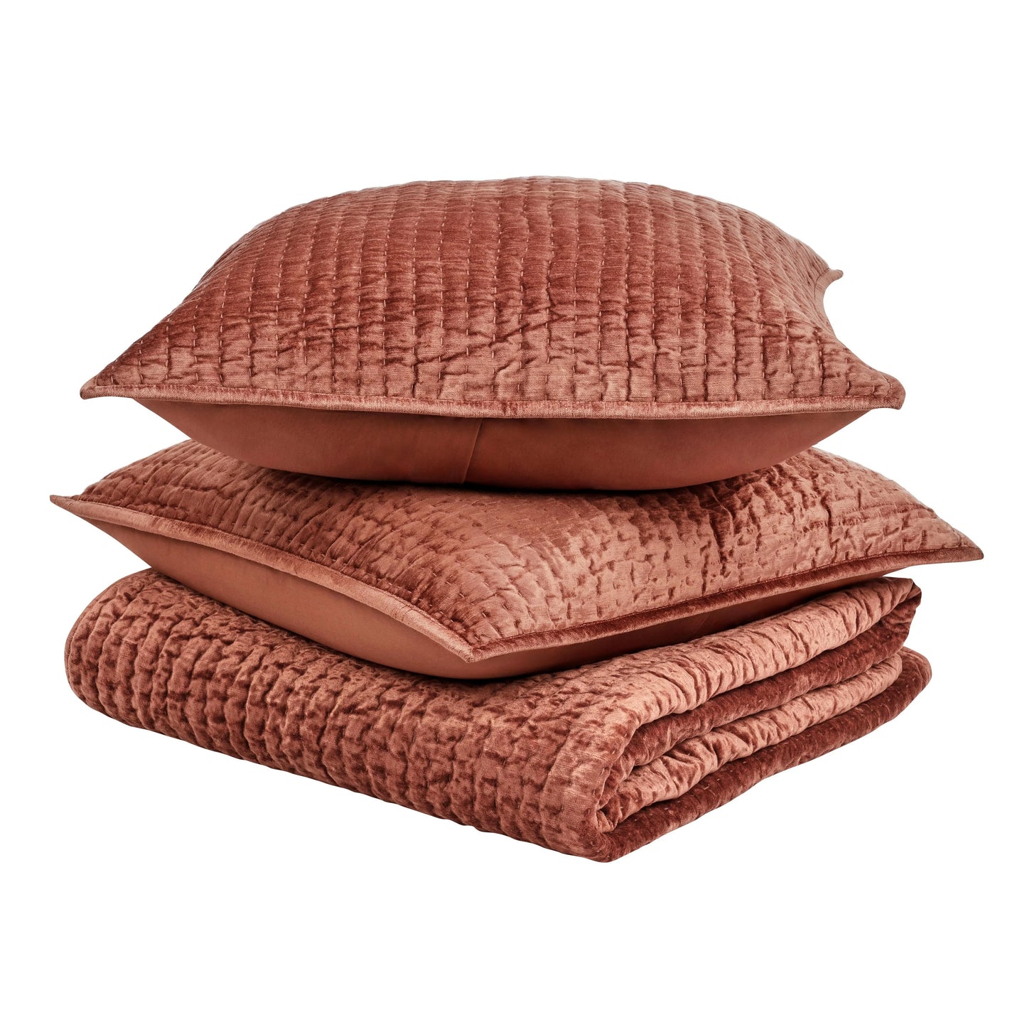 Dimitry 100% Rayon Velvet Quilt by Kosas Home